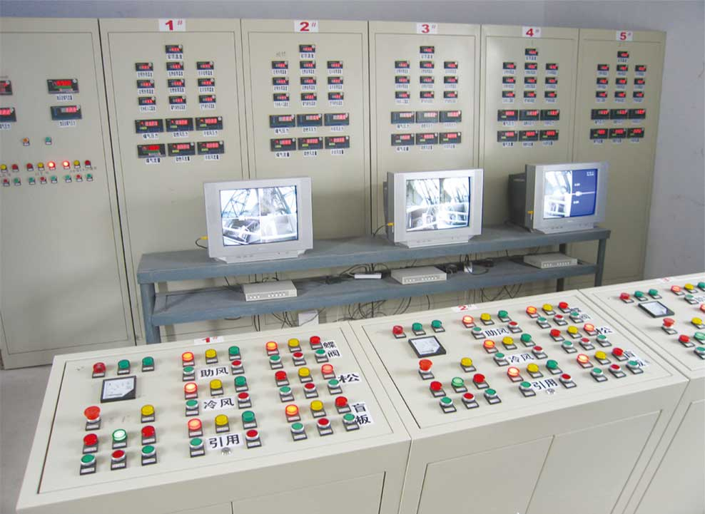 石灰窯高效空氣、煤氣預熱器及控制室1